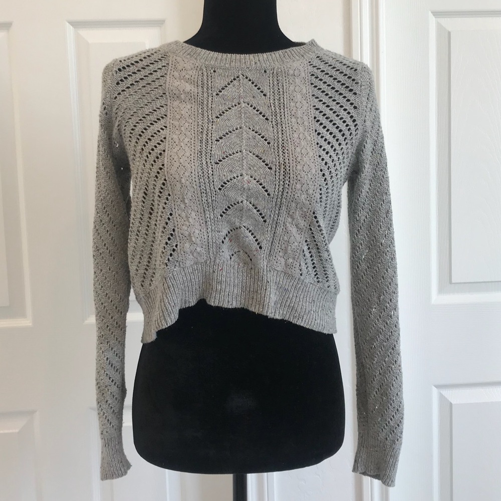Cropped sweater